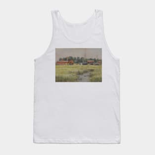 The Ship Yard, Cos Cob by Theodore Robinson Tank Top